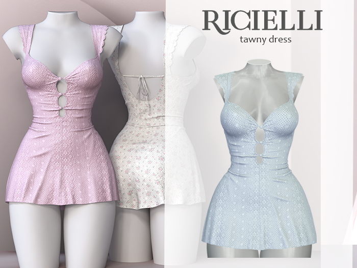 Ricielli - Tawny Dress / Light Blue