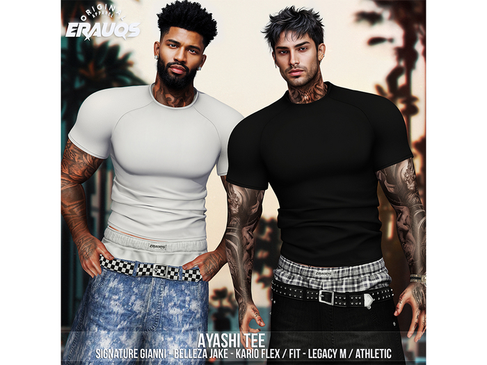 [ ERAUQS ] - Ayashi Tee - Fatpack