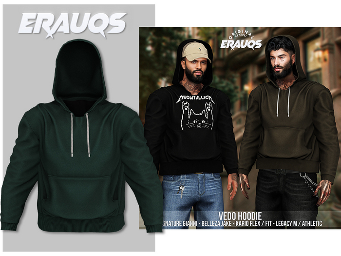 [ ERAUQS ] - Vedo Hoodie - 01