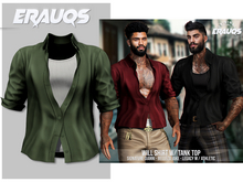 [ ERAUQS ] - Will Shirt w/ Tank Top - 03