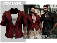 [ ERAUQS ] - Will Shirt w/ Tank Top - 05