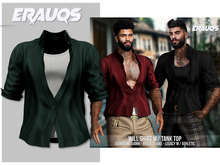 [ ERAUQS ] - Will Shirt w/ Tank Top - 10