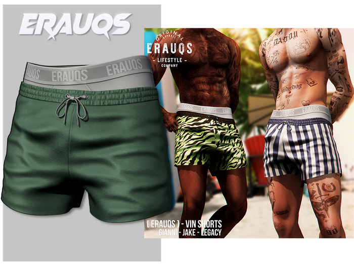 [ ERAUQS ] - Vin Shorts - 12