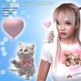 [ConTrato] Kitten with balloon