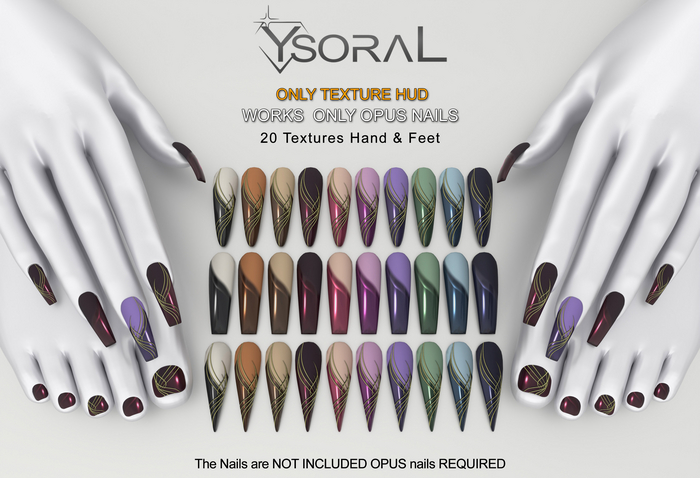 - YsoraL - .: 20 colors Applier OPUS Nails :. ( Juliette )