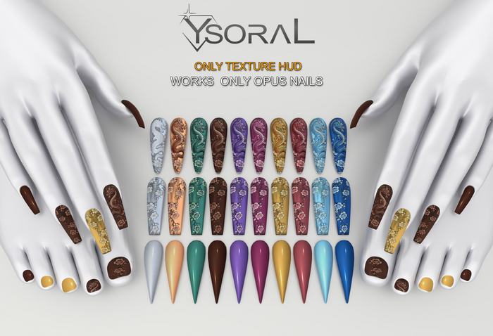 - YsoraL - .:20 colors Applier OPUS Nails :. ( Dragon)