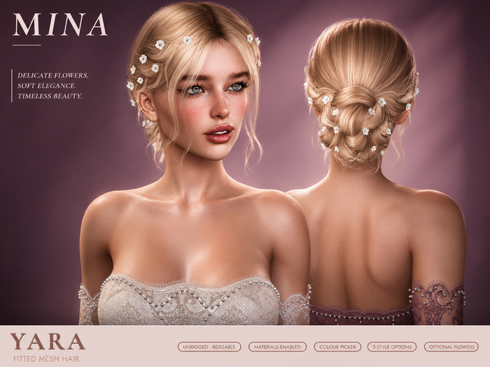 MINA Hair - Yara - Highlights [Add to Unpack]
