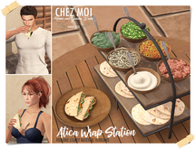 CHEZ MOI Atica Wrap Station