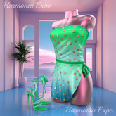 Green Summer Outfit Arian LaraX