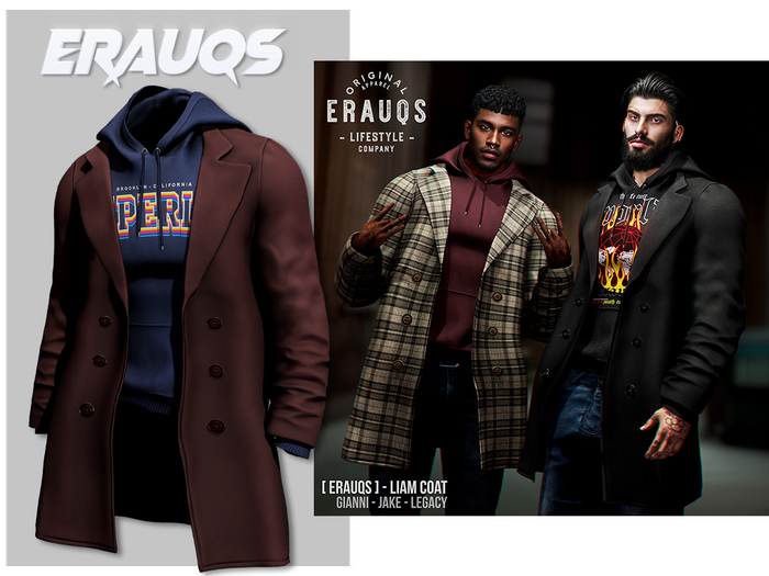 [ ERAUQS ] - Liam Coat - 06