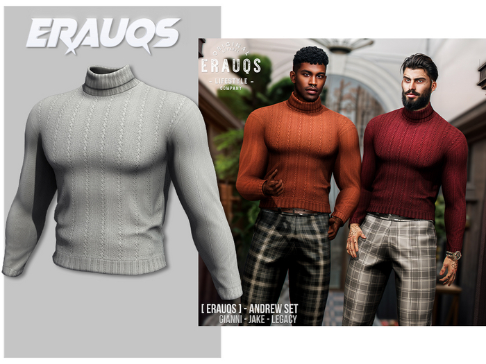 [ ERAUQS ] - Andrew Sweater - 08