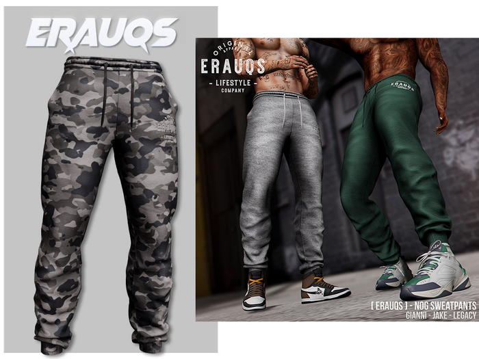 [ ERAUQS ] - Nog Sweatpants - 10