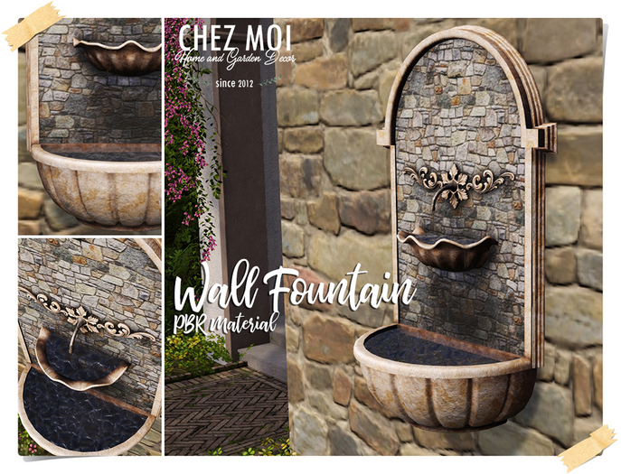 CHEZ MOI Wall Fountain