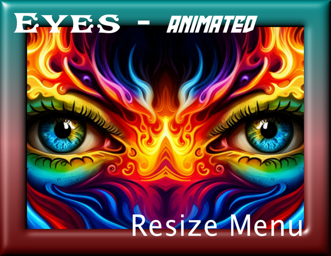 ★★★★★ ~ EYES - Animated - Resize Menu