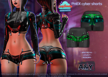 A&Y Phex Cyber Shorts - Green