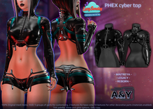 A&Y Phex Cyber Top - Black