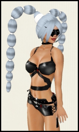 Handlebars Gunmetal Hair