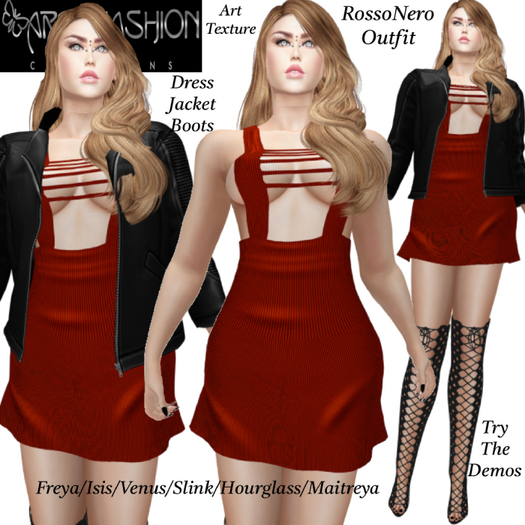 ART & FASHION - ROSSONERO OUTFIT