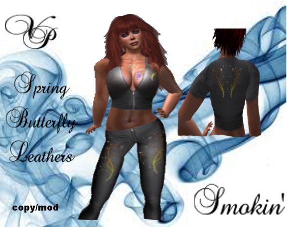 Spring Butterfly Leathers