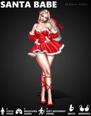 DePERLA POSES - Santa Babe Bento Pose & Animations