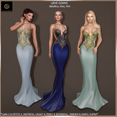 SAS - Lieve BabyBlue Blue Mint Gown (LaraX & MB)  