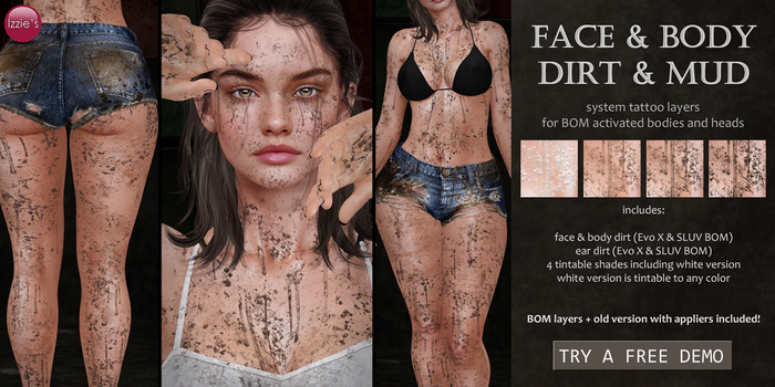 Izzie's - Face & Body Dirt & Mud