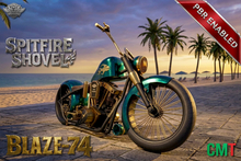 [MPCC] Spitfire Shovel "BLAZE-74" - Custom Bike - PBR Material enabled - 70 LI - Copy & Mod