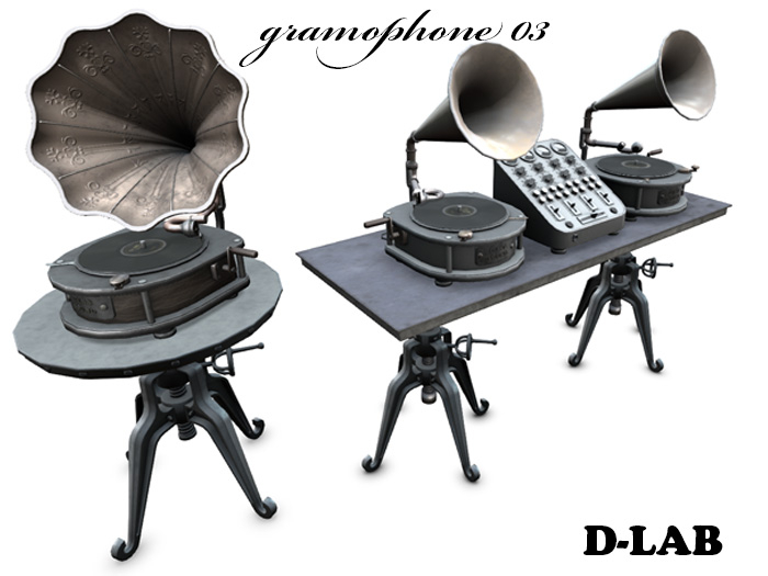 D-LAB gramophone 03 set