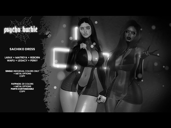 +PB+ Sachiko Dress - Fatpack DEMO