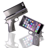 MAJESTY- Pistol Phone Case [Silver]