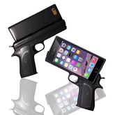 MAJESTY- Pistol Phone Case [Shiny Black]