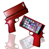 MAJESTY- Pistol Phone Case [Ruby]