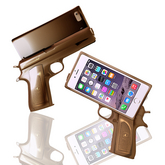 MAJESTY- Pistol Phone Case [Gold]