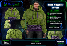 **Fuzzy Muscular Hoodie**PlayFullMesh
