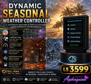 Dynamic Seasonal Weather Controller – Advanced Party Weather & Particle System