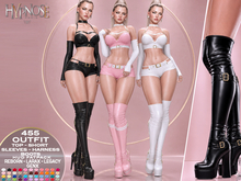HYPNOSE - 455 OUTFIT TOP SHORT SLEEVES BOOTS {WEAR ME}