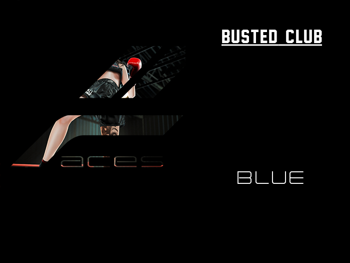 2faces - BUSTED CLUB - BLUE