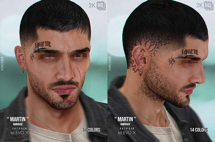 UNLEASH - Martin hairbase Fatpack // Evox