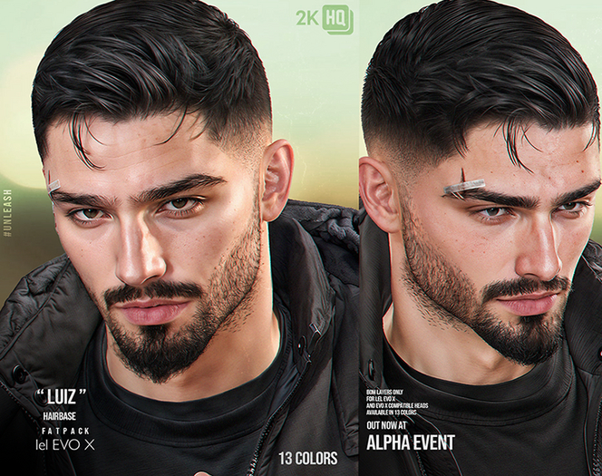 UNLEASH - Luiz Hairbase Fatpack // Evox