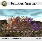 DDDF * Melloona Pennyleaf Shrubs and Undergrowth 5 colors [BOX]