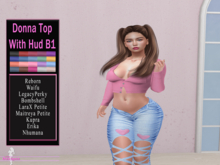 Donna Top With Hud B1