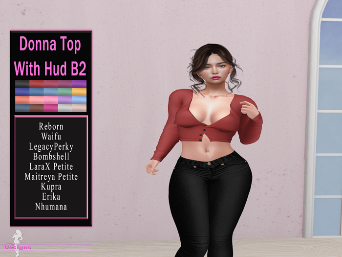 Donna Top With Hud B2