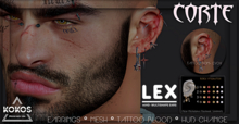 KOKOS EARRINGS - CORTE -miHD TRUESHAPE LEX