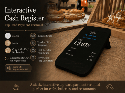 Interactive Tap Card Cash Register