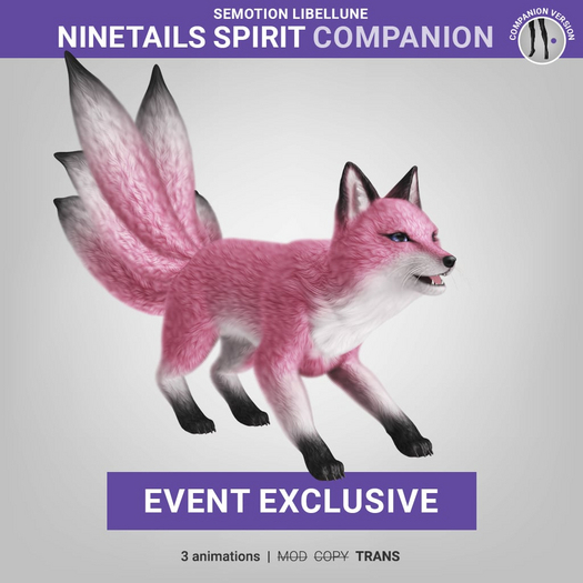 SEmotion Libellune Ninetails Spirit Companion EXCLUSIVE