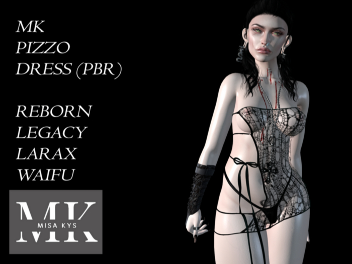 MK - Dress PBR Pizzo