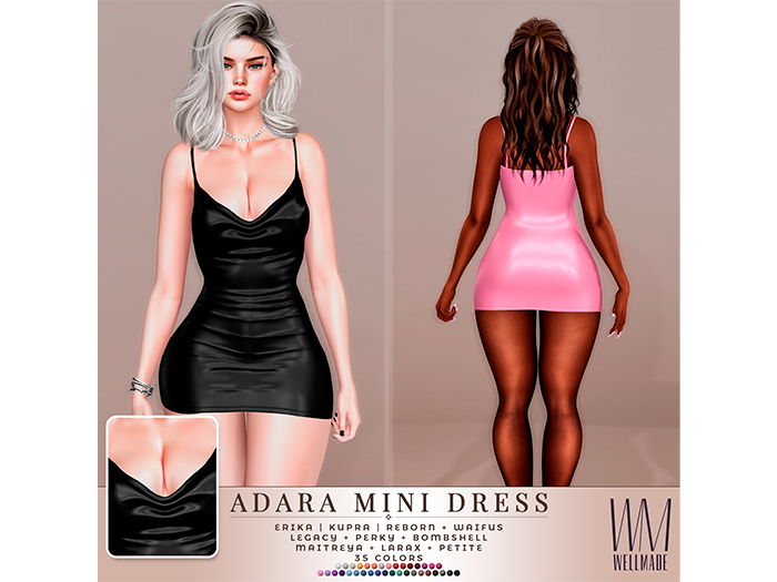 [WellMade] Adara Mini Dress