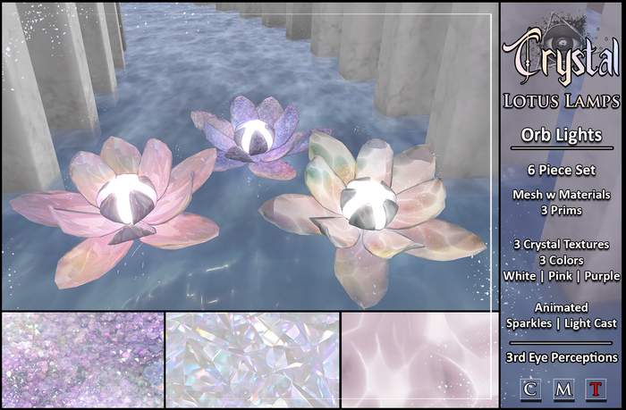 Crystal Lotus // Set // Orb Light