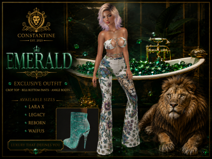 [CONSTANTINE] EMERALD OUTFIT