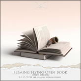 DaD - Fleming Flying Open Book - Only decor